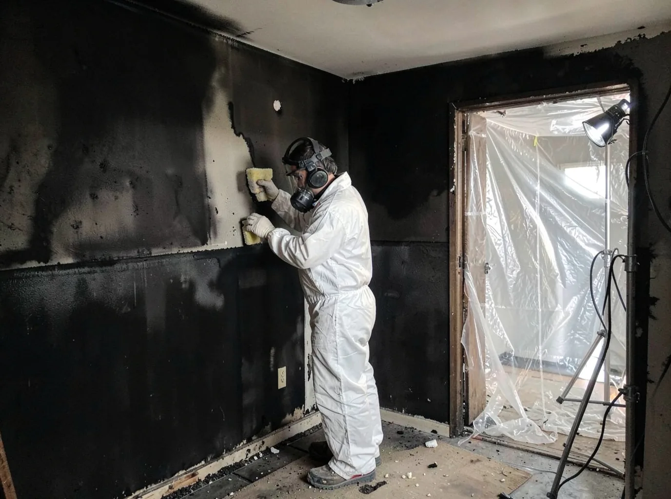 Fire Damage Restoration company in Golden, IL